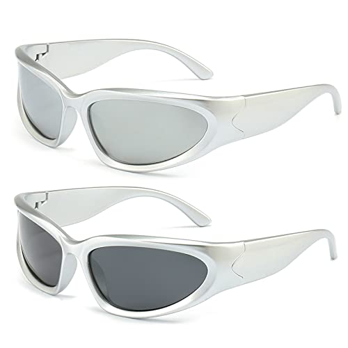 Long Keeper Polarised Sunglasses for Men Women - Cool Sport Sunglasses Polarized Wrap Around Driving Fishing Cycling Sun Glasses UV Protection