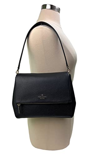 kate spade new york Leila Pebbled Leather Medium Flap Shoulder Bag3