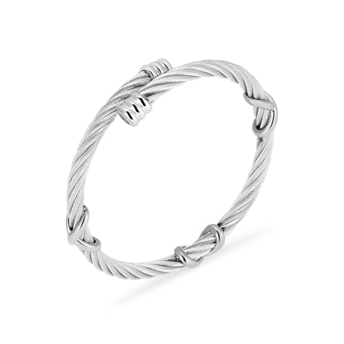Bracelet d'urne pour cendres CMBSSTFC en argent de 65 mm