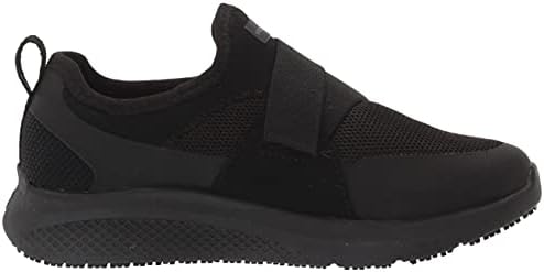 Skechers Women's Slip on Athletic Food Service Shoe, Black, 7.5 | Image 5
