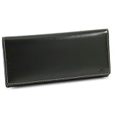 [キタムラ] ヌメ革 長財布 ZH0479 ダークグリーン/ゴールドステッチ [緑] 32441