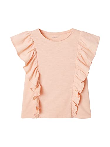 Vertbaudet Mädchen T-Shirt mit Volants pfirsich 158