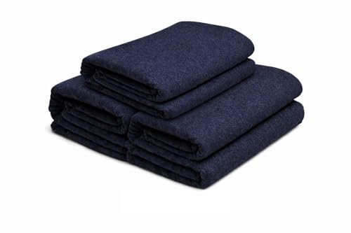 Image of Prozone Premium Solid Dark Black Donation Winter Blanket | Ultra Soft & Warm Fleece Blanket | | All Season AC Blanket for Double Bed | Machine Washable | Luxury Home Bedding (3)