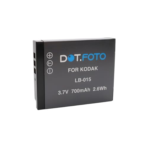 Dot.Foto LB-015 Premium 3.7v / 700mAh Batería Recargable para Kodak PixPro WPZ2