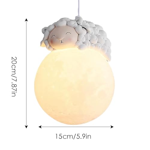 Candelabro pequeño de bola blanca leche para iluminar cuartos infantiles 5