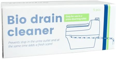 Separett Bio-Drain Cleaner 5-pack box with English text