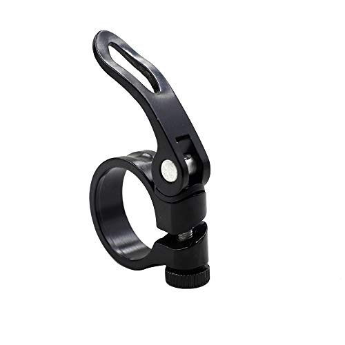 image for Yoohey 2PCS Bike Seat Post Clamp Quick Release Bicycle Seatpost Clamp 