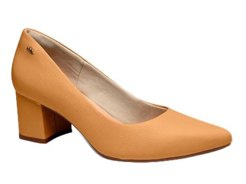 Sapato Scarpin Dakota Salto Médio Bloco de Couro G5181 33/40