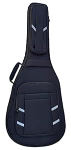 Cibeles Gitarrentasche Super Schutz 4/4 Schwarz