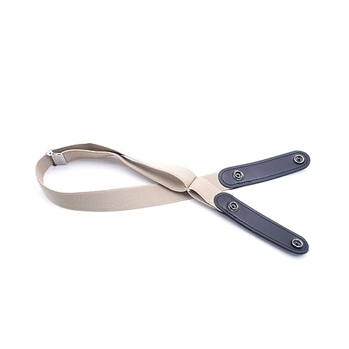 2pcs Men Women Stretch Elastic Waistband Belts No Buckle Elastic Belts for Jeans Pants Dress2