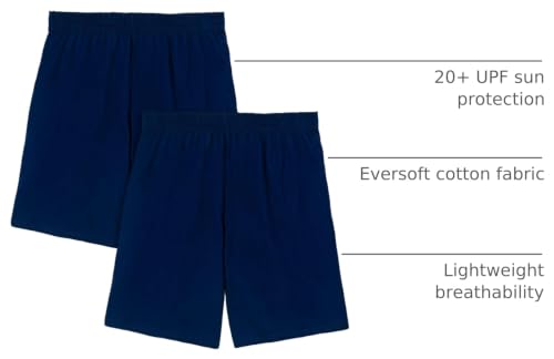 Image of Fruit of the Loom Men's Eversoft Cotton Shorts with Pockets (S-4XL)