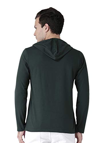 Image of Kalt Men's Full Sleeves Cotton Blend Hoodie