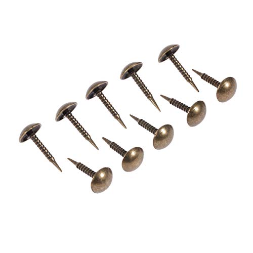 Boîte à bijoux en laiton et bois 100 pièces avec clous de quincaillerie