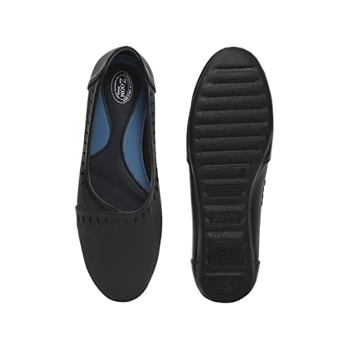 Image of Zoom Shoes Leather Casual /Formal Bellies for Women /Girls Adults Super Comfortable with Lightweight and Slip Resistant Sole A-125