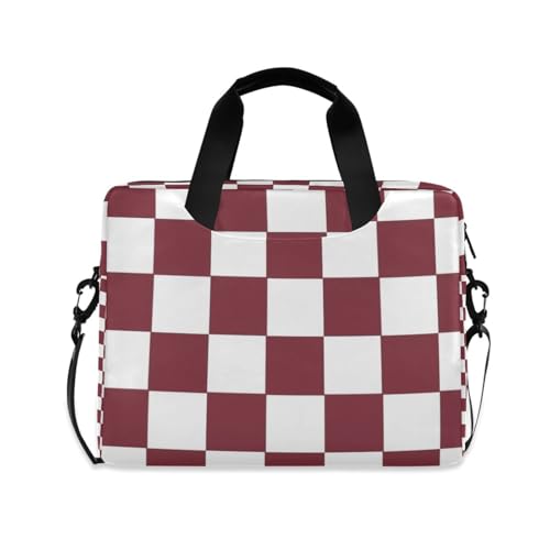 Maletín para portátil 15.6" Brown y blanco miniatura 1