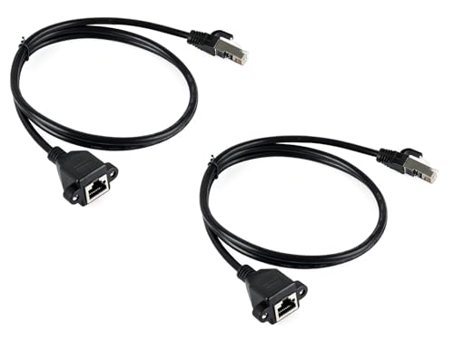 Cable de extensión Ethernet CAT.5e RJ45 1 metro paquete 2 miniatura 1
