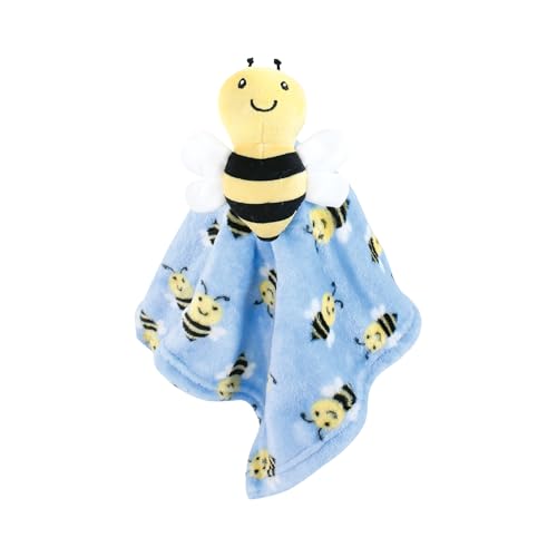 Image of Hudson Baby Unisex Baby Animal Face Security Blanket, Butterfly 3-Pack, One Size