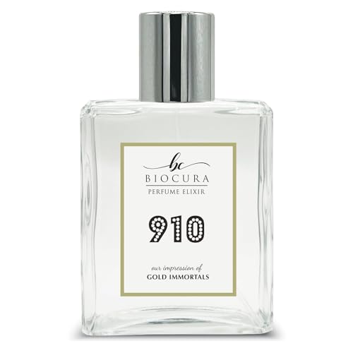 BIOCURA BC Perfume 910 Inspired by Gold Immortals For Women & Men Fragrance Dupes Eau de Parfum Bottle 3.4 Fl Oz/100ml