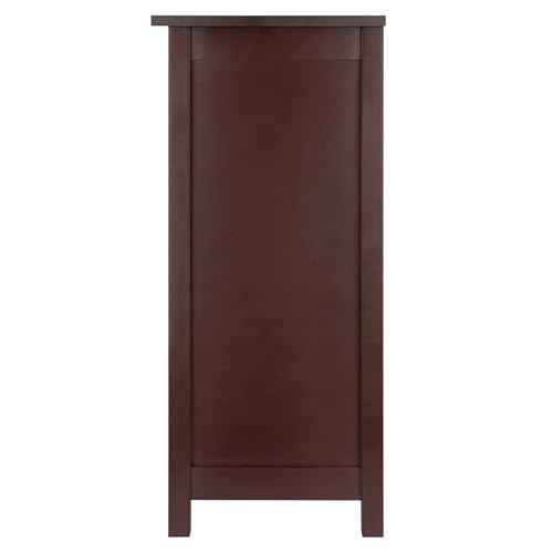 Milan Storage Shelf Or Bookcase, 3-Tier, Medium By Winsome Wood #TOP4