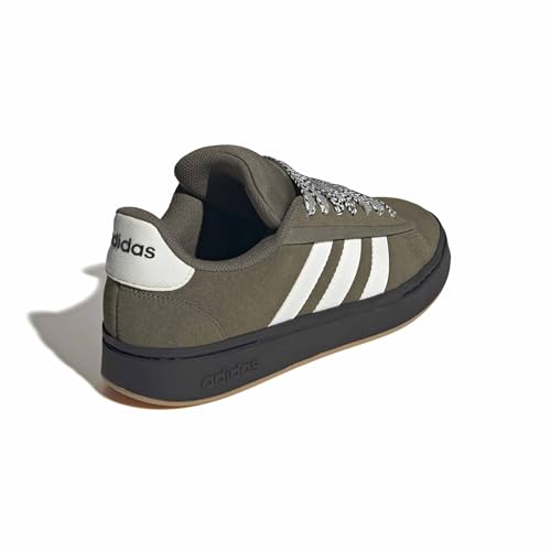 adidas Herren Grand Court Alpha 00S Shoes, Olive strata/Off White/core Black, 43 1/3 EU – Ansicht 6