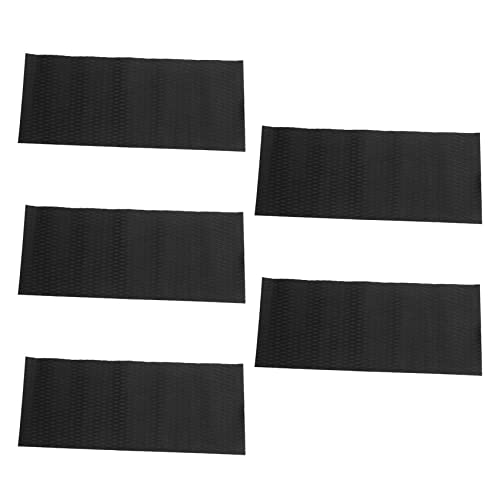 Mocturnity 5X Patinete Acuático Antideslizante Suelo Marino Sintético Hoja de Espuma de Eva 37X92cm Jet-Ski Estera de Tabla de Surf Negra EsquíS de Embarcación Resbalón