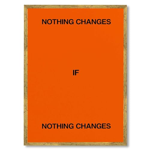 Framed Motivational Quote Poster Canvas Wall Art Print Modern Minimalist