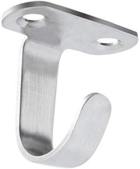 XCHTX Hanging Hooks Ceiling6Pack,Stainless Steel 304 Hooks Heavy Duty,Hooks Mounted for Hanging Coats,Towels