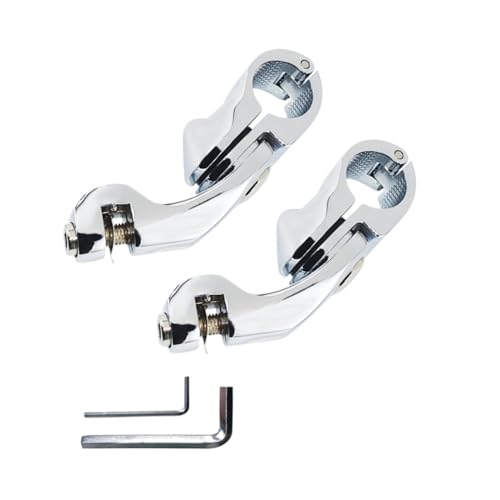 Repose-pieds de moto 1-1/4" de qualité supérieure pour Road King et Street Glide