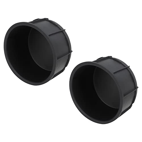 Insertos de Goma para Portavasos de Consola Central Negro miniatura 1