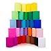 Fosdaling 30 Farben Krepppapier Bunt, Bunte Luftschlangen, Kreppband eignet sich für Richtfest & Partys & Feiertag, Pastell DIY Floristenkrepp(5cm×10m; Rot, Grün, Weiß, Blau, Schwarz, Rosa, Gelb usw) Baby,Schwarz günstig Kaufen-Fosdaling 30 Farben Krepppapier Bunt, Bunte Luftschlangen, Kreppband eignet sich für Richtfest & Partys & Feiertag, Pastell DIY Floristenkrepp(5cm×10m; Rot, Grün, Weiß, Blau, Schwarz, Rosa, Gelb usw)