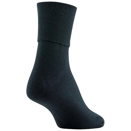 GOLDTOE Women's Anklets Turncuff Socks 3 Pack4