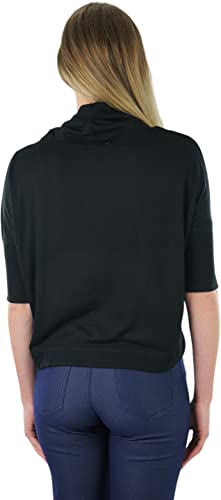 Image of ToBeInStyle Women's Classic Knit Fold Over Turtleneck Pullover