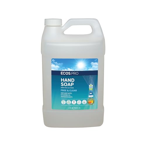 ECOS PRO Liquid Hand Soap Free & Clean Scent 1 gal Bottle