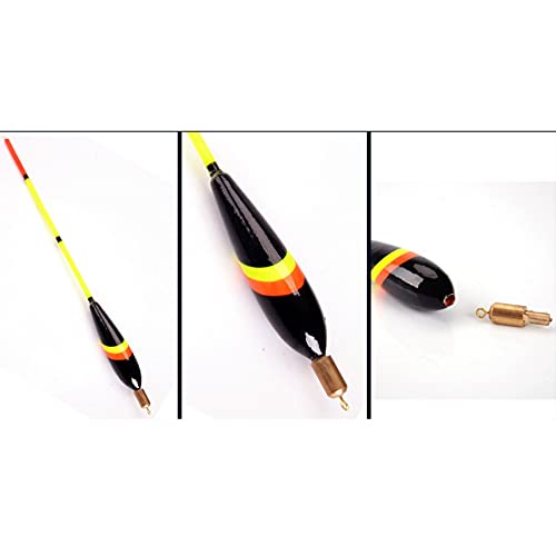 Angelposen-Set, Boje, Bobber, Leuchtstab, schwankende Farben, 5 Stück