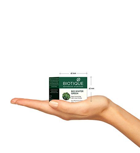 Image of Biotique Bio Neem Purifying Face Wash, 200 ml & Biotique Bio Winter Green Spot Correcting Anti Acne Cream, 15g