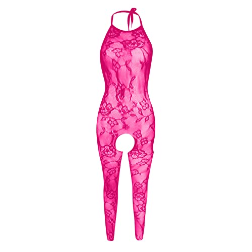 Bodycon en dentelle fleur pour femme avec nœud papillon - 6