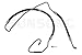 Sunsong 3402441 Power Steering Pressure Line Hose Assembly