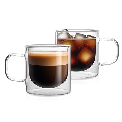 Set de 2 vasos de vidrio térmico NIRA.Z 12 oz miniatura 1