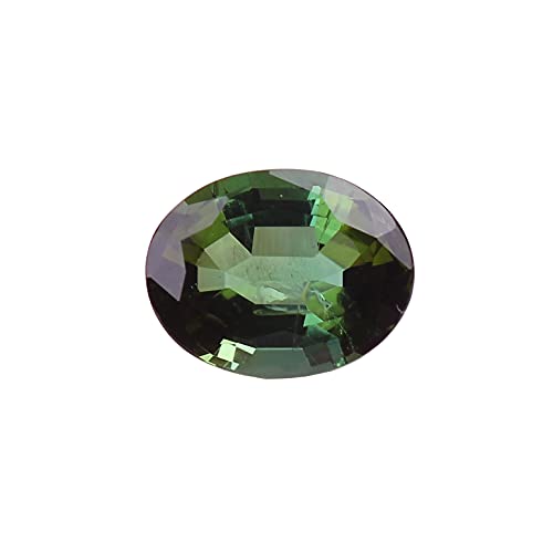 Tourmaline verte pour bague personnalisée, pierre naturelle 10x8mm