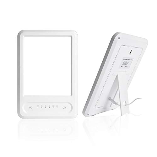 Tageslichtlampe UV-freie 10000 Lux LED Tageslichtleuchte mit Timer-Funktion, 3 einstellbare Helligkeitsstufen, Stufenlose Einstellbare