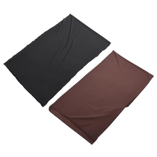 Tissu maille acoustique professionnelle en polyester robuste marron - 3