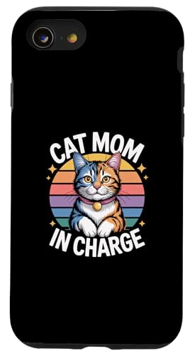 Cat Mom In Charge �X�}�z�P�[�X iPhone SE (2020) / 7 / 8 �p