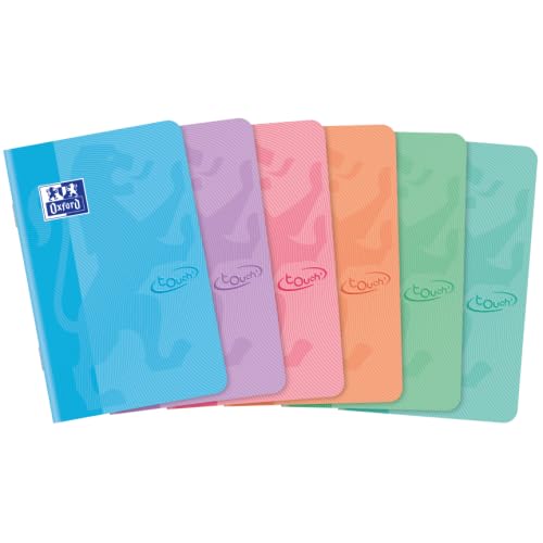 Carnet Touch piqué 9x14 quadrillé en lot de 10 pour le bureau