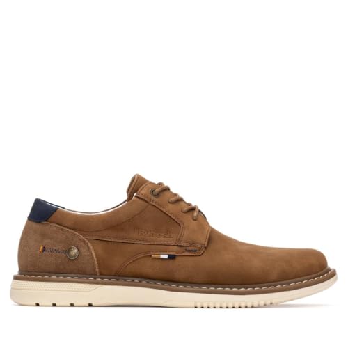 REFRESH   Zapato Hombre Camel   Calzado Cómodo y Versátil   Moda Casual   Modelo 17555701 (Talla 42)