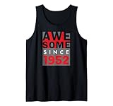 Photo Gallery 70 ° compleanno cool vintage tees awesome since 1952 canotta Photo Gallery 70 ° compleanno cool vintage tees awesome since 1952 canotta
