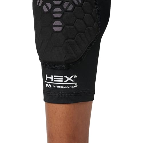 Image of McDavid HEX Viz knee /Elbow Pad Pair Black /Grey S