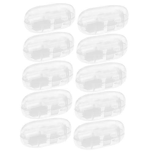 FONDOTIN Finger Toothbrushes for Pets 10 Sets Silicone Pet Brush Travel Tooth Care Kit