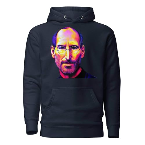 Steve Jobs 2 Pullover Hoodie Forest Green S4