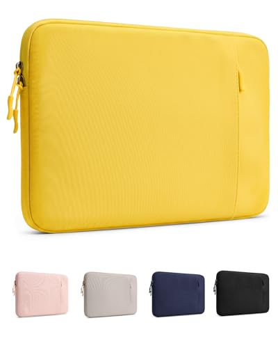 ProCase MacBook Neo専用設計パソコンケース 13インチ カラーコーデPCケース ノートパソコンケース - シトラス | 2026年モデル（A18 Pro）対応，保護スリーブ,薄型インナーバッグ,ソフト裏地, 衝撃吸収, 傷防止, 軽量, 持ち運び便利, 通勤通学