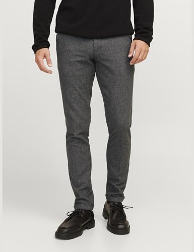 Pantalon Chino Sn Jpstmarco Homme Gris foncé Jack & Jones idéal pour le bureau